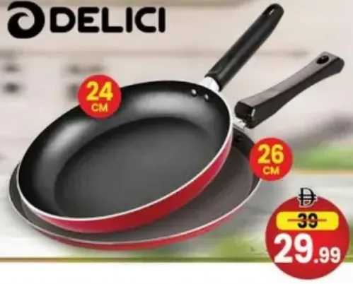 Delici Nonstick Frypan + Tawa Combo