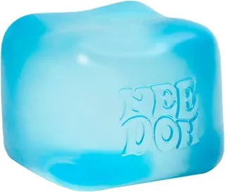 Schylling مكعب إحساس للضغط NeeDoh Nice Cube بضغطة صلبة - مكعب 2.25 بوصة