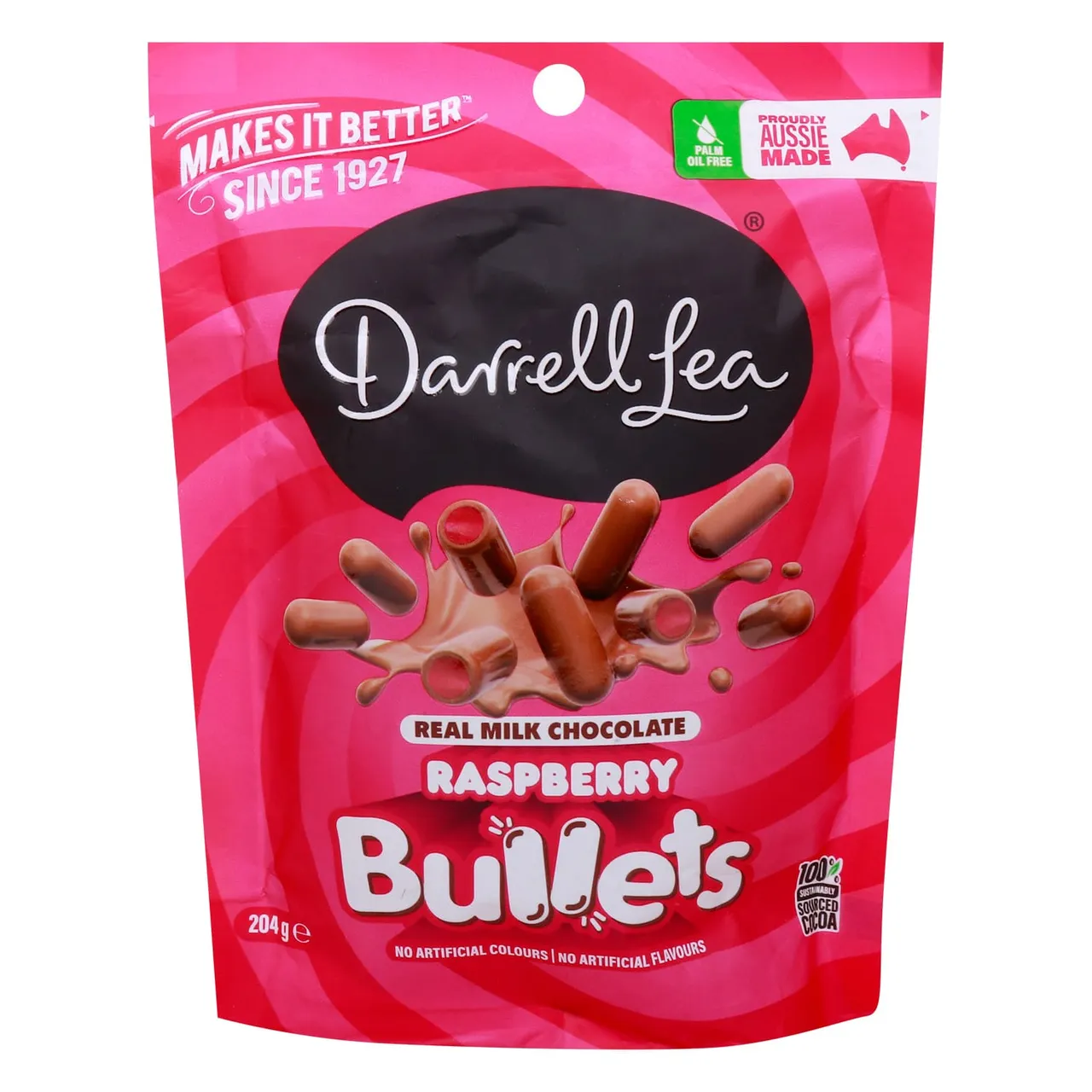 Darrell Lea شوكولاتة بالحليب الحقيقي بالتوت