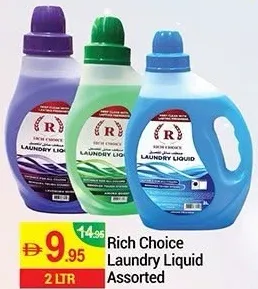 Rich Choice Laundry Liquid Assorted