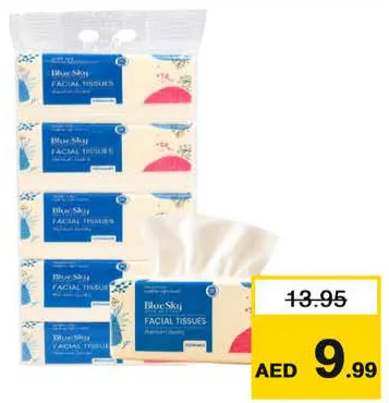 Blue Sky Facial Tissue PB