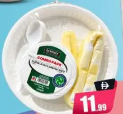 Easypack Plastic Plate + Bowl + Spoon + Sufra Roll