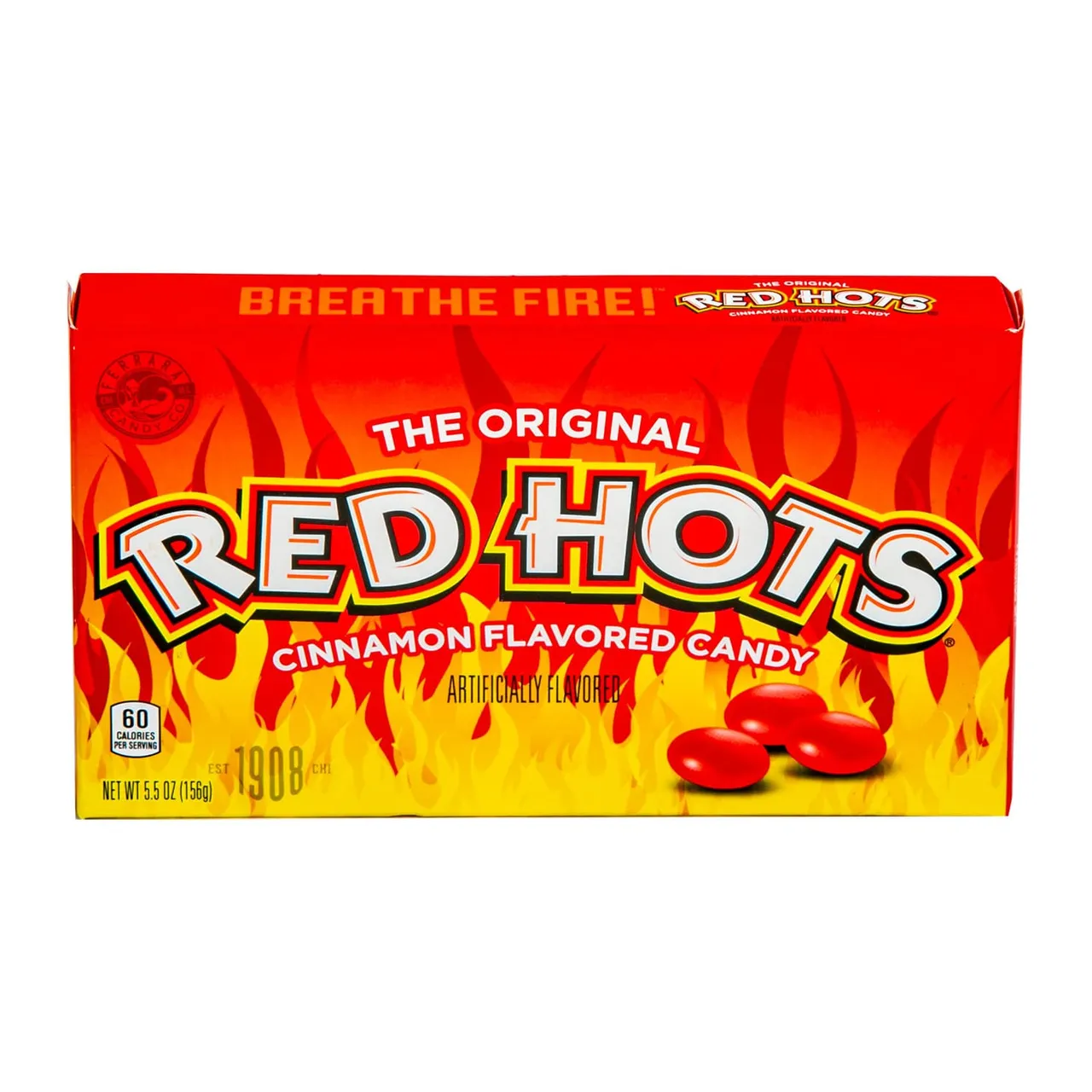 Red Hots حلوى بنكهة القرفة