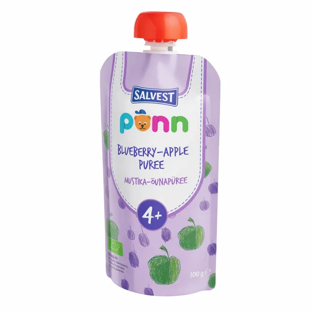 Salvest Ponn Blueberry Apple Puree