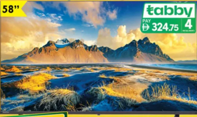 Hisense 4K Smart Qled Tv 58Q6Qs