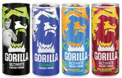 Gorilla Energy Drink Assorted