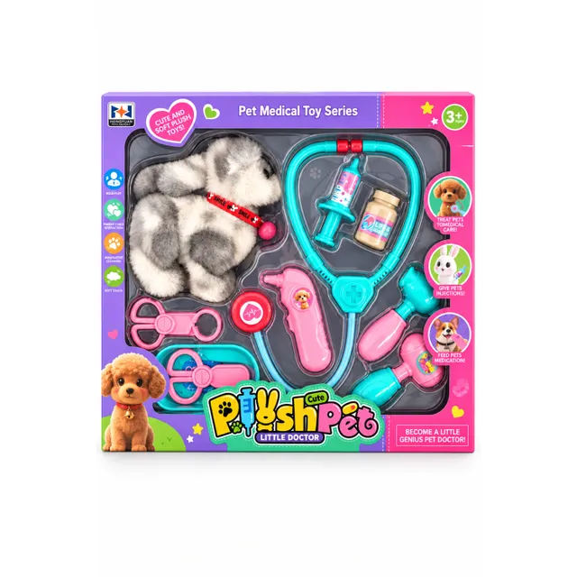 Dat Pet Doctor Play Set, DT-HFZ-E