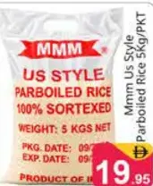 MNM US Style Parboiled Rice