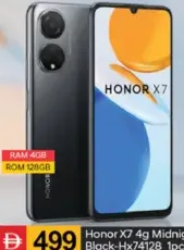 Honor X7 4G Midnight BLACK-HK74128, RAM 4GB, ROM 128GB