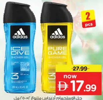 Adidas جل استحمام Pure Game / Ice Dive