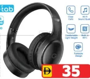 G-tab سماعة رأس بلوتوث علوية Gth610