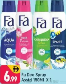Fa Deo Spray Assorted