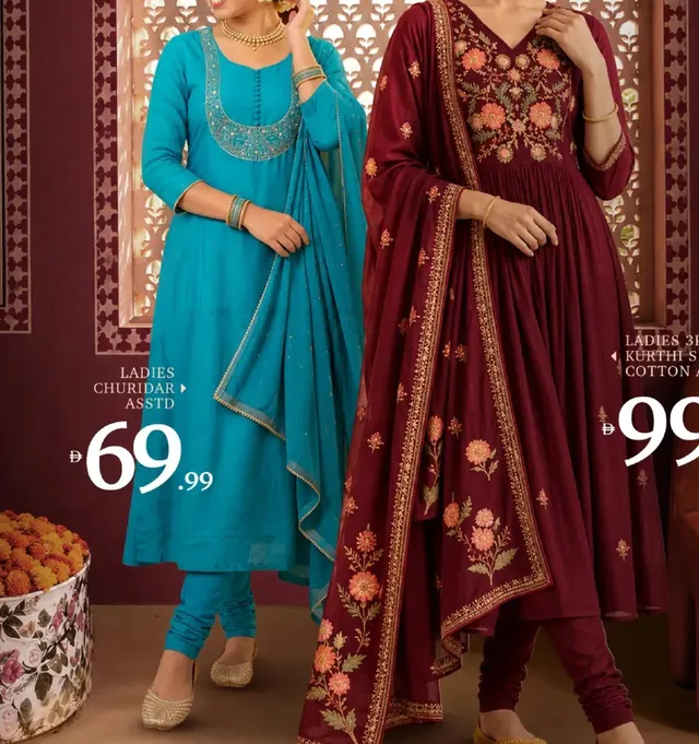 Ladies Churidar Assorted