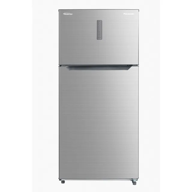 Panasonic Double Door Refrigerator, Silver, NR-BC833MSAE