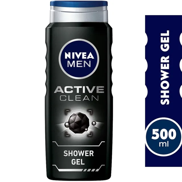 Nivea active clean shower gel