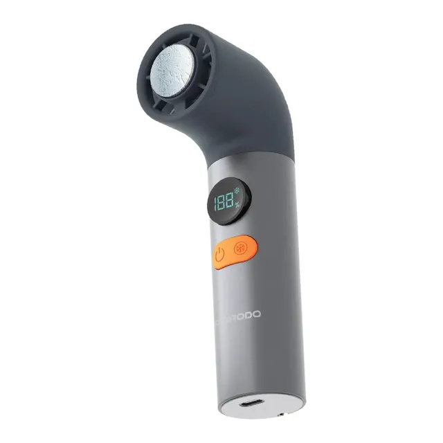 Porodo Lifestyle Chillo Polar 3000 mAh Portable Handheld Fan, Grey, PDLFSTSH27GY