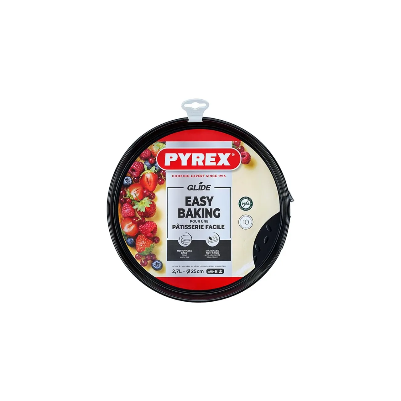 Pyrex قالب كيك قابل للفك Glide، 25 cm، PYR-0321