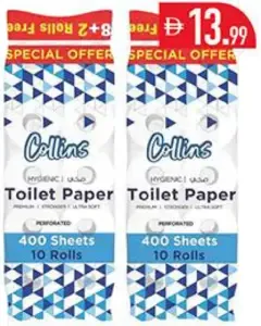 Collins Toilet Roll 2 Ply