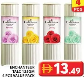 Enchanteur Talc Value Pack