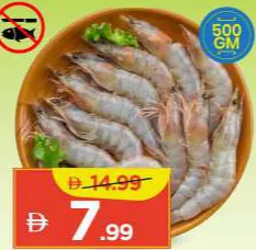 Prawns Medium defrosted