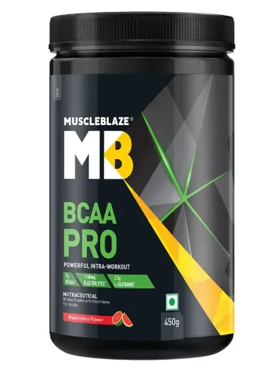 Muscleblaze BCAA Pro, 0.99 lb 30 Servings Watermelon