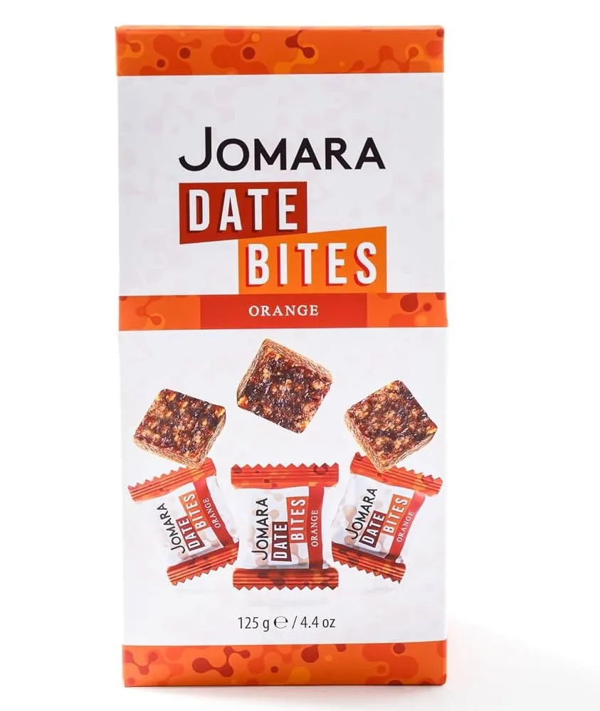 Jomara قضمات التمر بالبرتقال