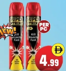Super Strike قاتل الحشرات أراكس