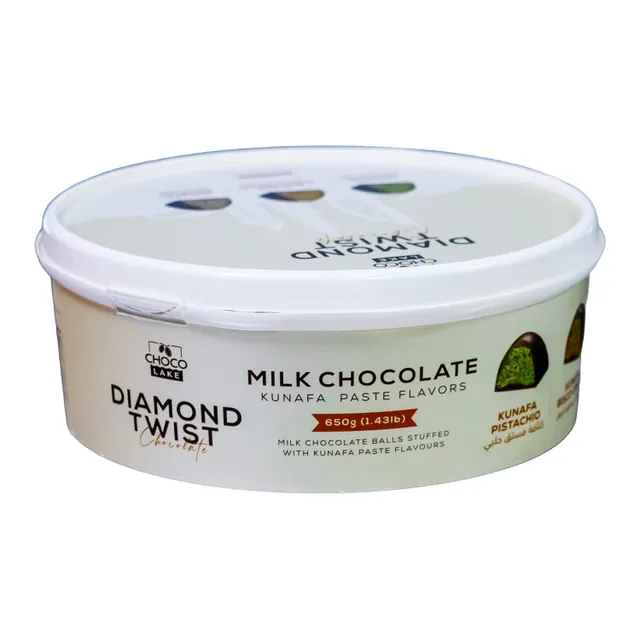 Choco Lake Diamond Twist Kunafa Milk Chocolate Mix