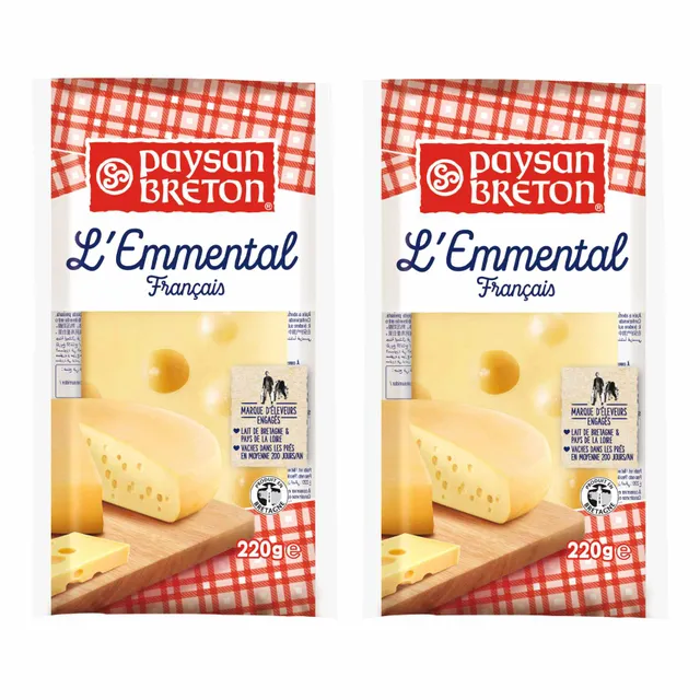 Paysan Breton Emmental Cheese Portion
