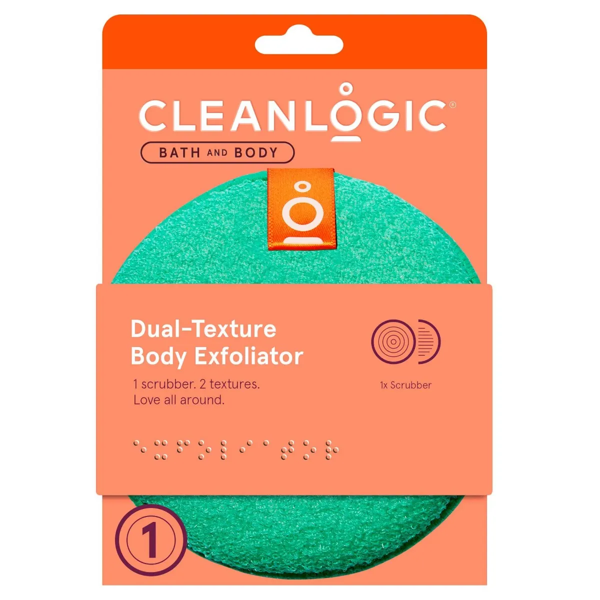 Cleanlogic مقشر جسم مزدوج الملمس للبشرة الحساسة Bath & Body CL-02583-48