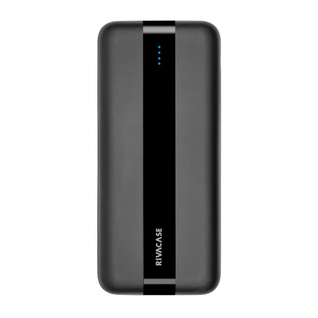 Rivacase Type C Portable Power Bank, 10000mAh, Black, VA2041