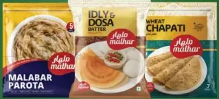 Jalal malhar Malabar Parota, Idly Dosa, Wheatchappthi