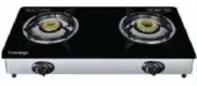 Flamingo Glass Top Gas Cooker 2 Burner FL420GC