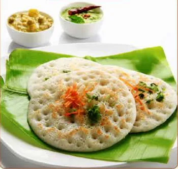 Thattu Dosa + Sambar + Chutney