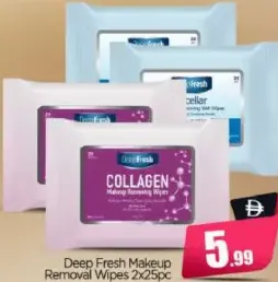 Deep Fresh Makeup Removal Wipes