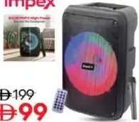 impex Portable Speaker System TS 4001, USB, Bluetooth, AUX
