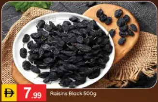 Raisins Black