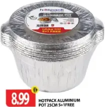 Hotpack Aluminium Pot