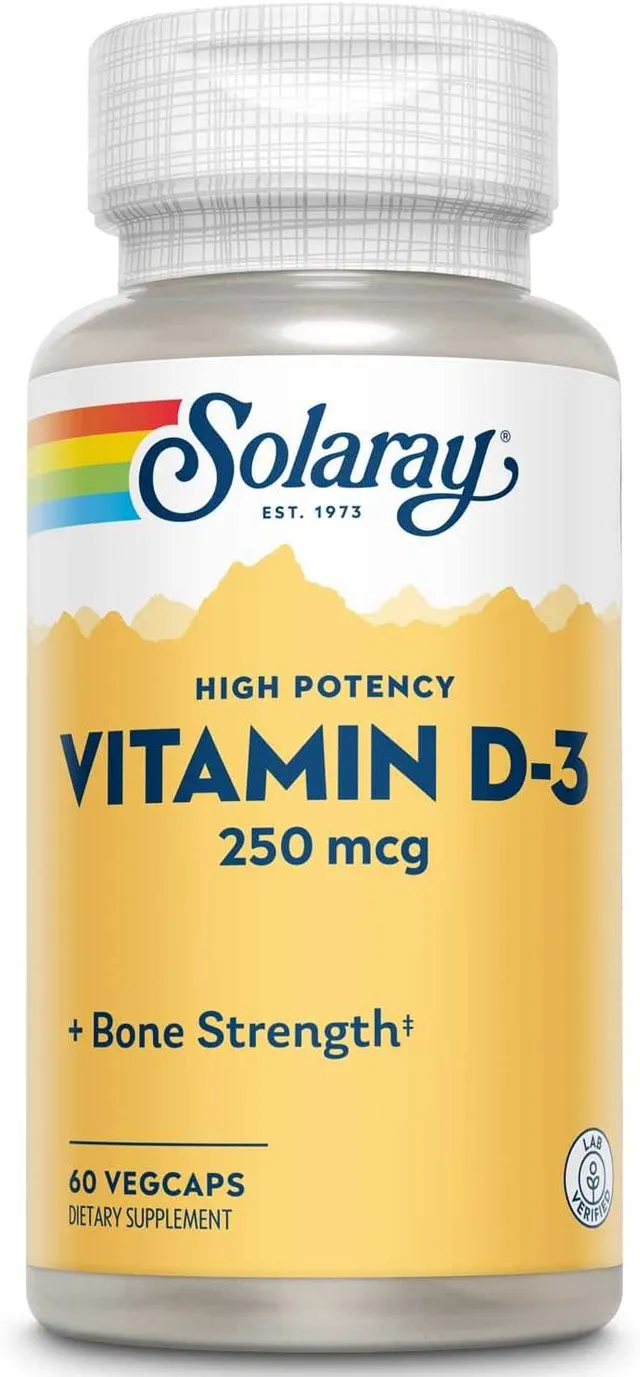 Solaray Vitamin D3 2000IU