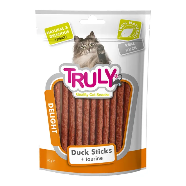 Truly Duck Sticks + Taurine Cat Snacks