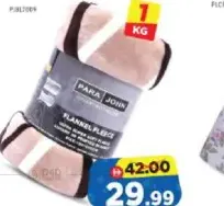 Para John Fleece Blanket Single Ply