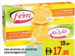 Fem Hair Remover Assorted