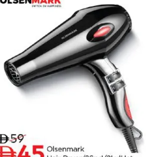 Olsenmark Hair Dryer 2SPD/2LVLHET