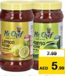 Mr.Chef Vegetable Pickle Lemon/Mango/Mix
