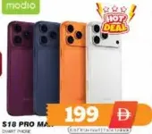 Modio 18 Pro Max 256 GB Rom
