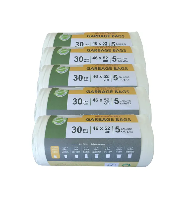 Earth Green Choice Garbage Bags 5 Gallons (46 x 52 cm) - 5 x 30's