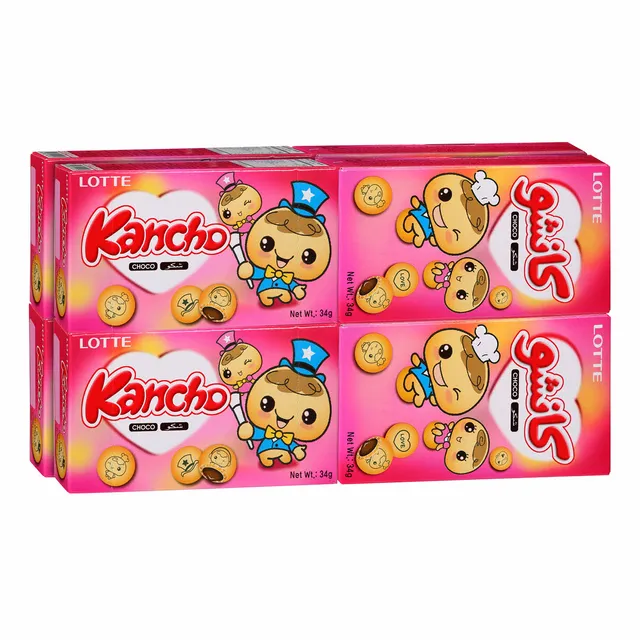 Lotte Kancho Choco Biscuit