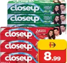 Closeup Toothpaste