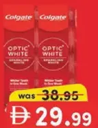 Colgate معجون أسنان optic white