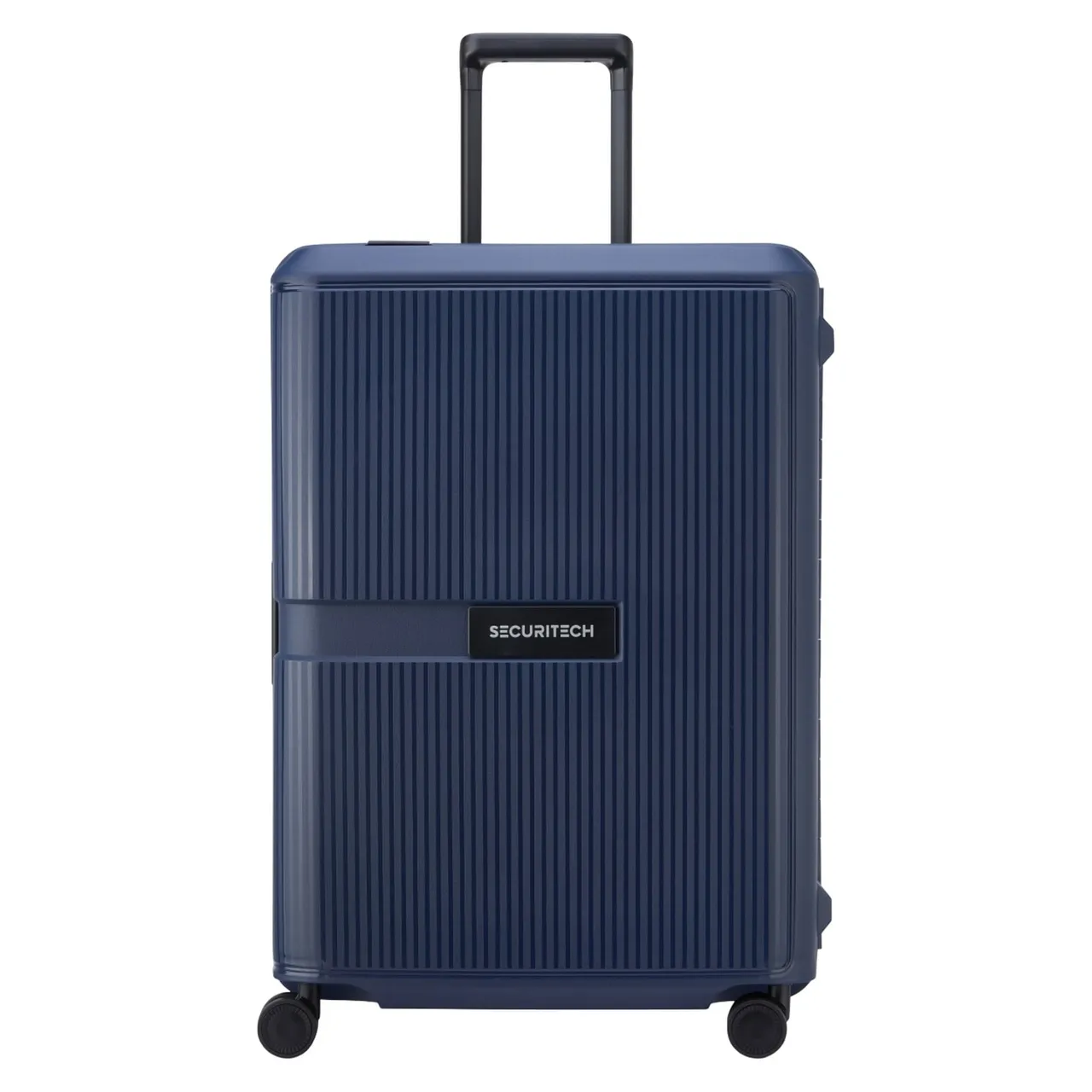 Delsey ترولي سفر صلب Paris Securitech Stone 4 بعجلات مزدوجة، كحلي، 70cm